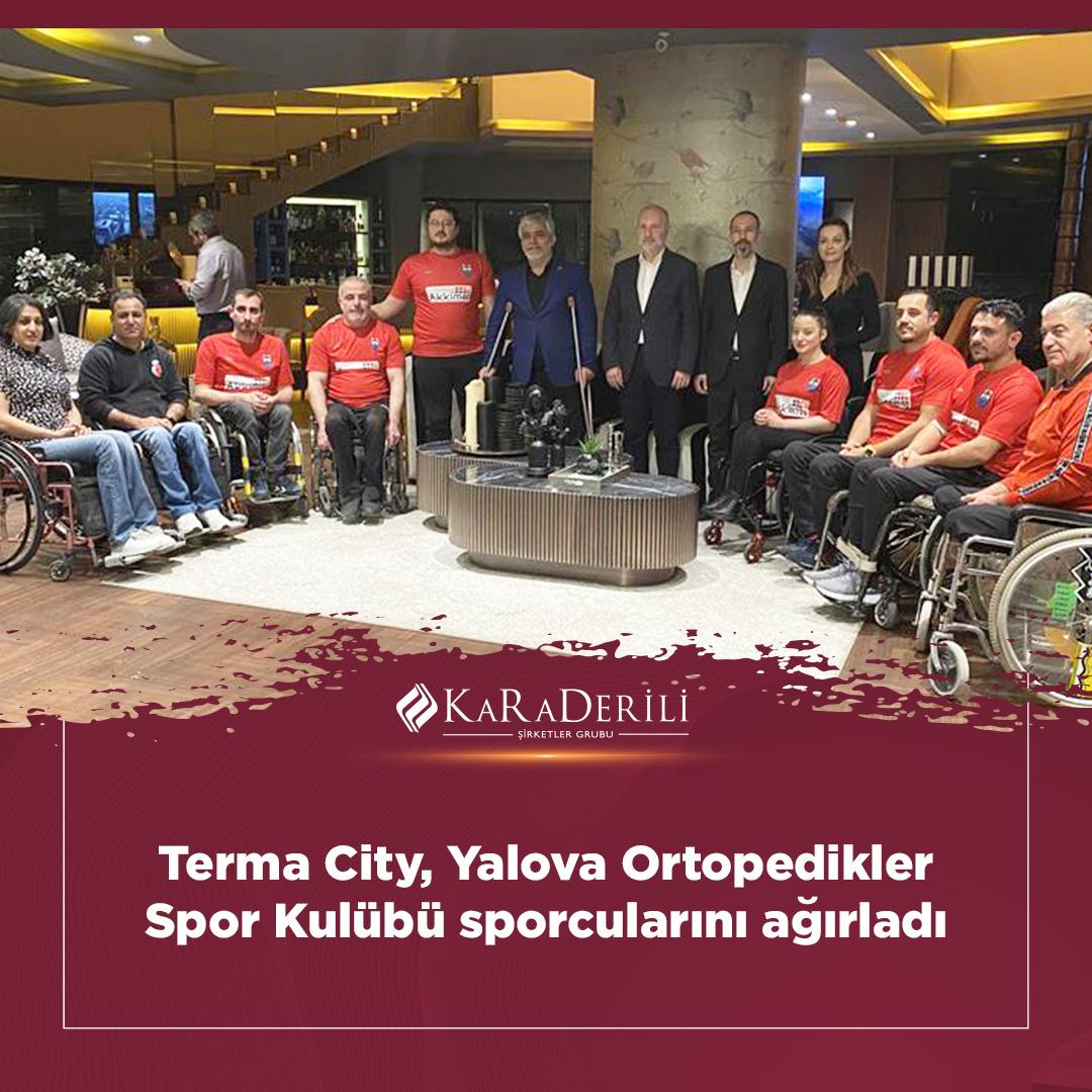 Terma City, Yalova Ortopedikler Spor Kulübü sporcularını ağırladı