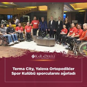 Terma City, Yalova Ortopedikler Spor Kulübü sporcularını ağırladı